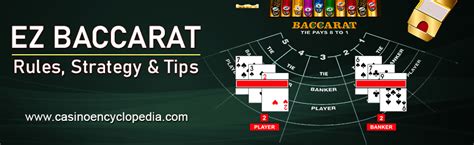 ez baccarat rules.